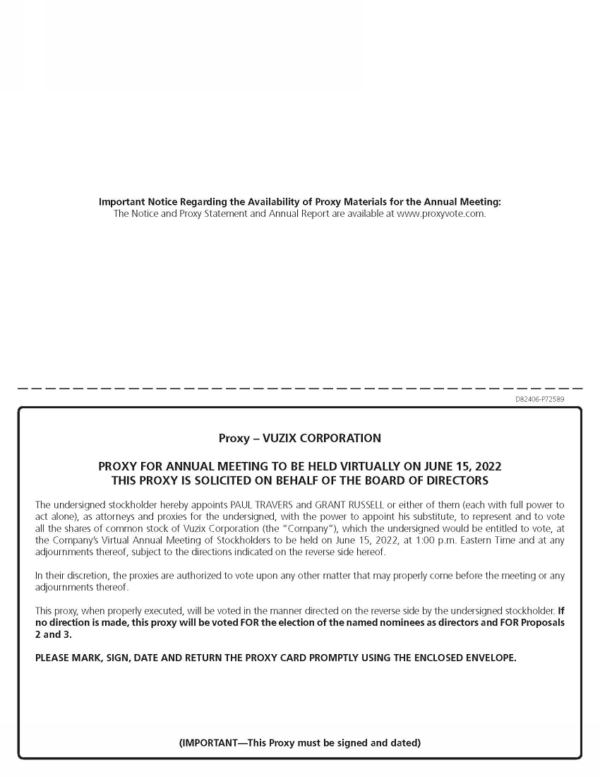 voting card back side