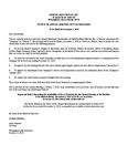 Notice of Annual Meeting of Stockholders<br>December 4, 2020