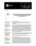 Roth Capital Partners acted as Placement Agent for USA Rare Earth, Inc. (NASDAQ: USAR) in its $75 Million PIPE