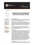 Roth Canada acted as Co-Lead Debt Advisor to Quarterhill Inc. (TSX:QTRH) on its US$60 Million Credit Facility and US$100 Million Accordion 