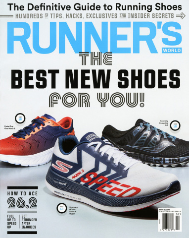 The innovative Skechers GO RUN Razor 3 Hyper™ performance running shoe lands the cover as Editors’ Choice in Runner’s World. (Photo: Business Wire)