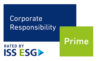 Rated by ISS ESG Corporate Responsibility Prime