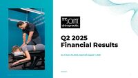The Joint Q2 2025 Results Presentation