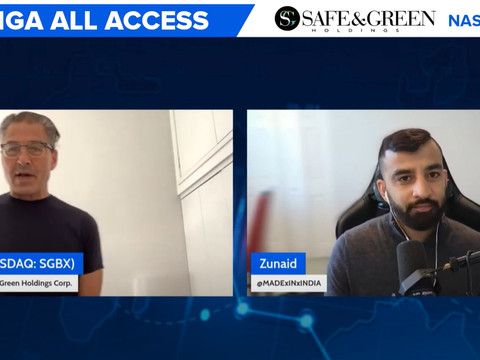 Paul Galvin Chairman and CEO of Safe & Green Holdings interview with Benzinga All Access