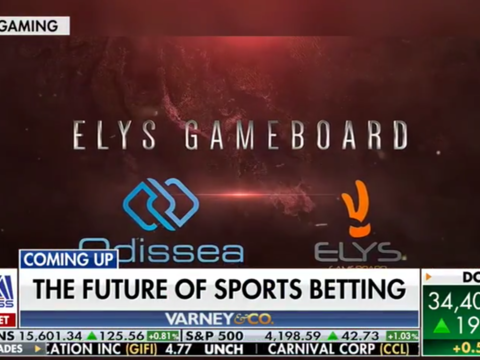 Elys Game Technology on Varney & Co.