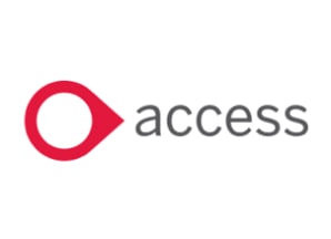 typographic logo for Access