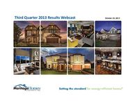3rd Quarter 2013 Conference Call - Slides