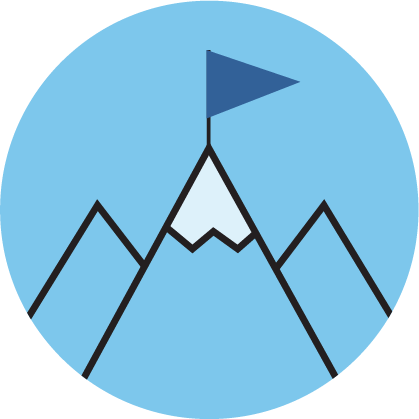 Embrace pioneer spirit icon