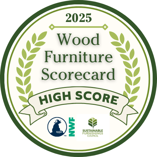 Sustainable Furnishings Scorecard 2024 award for Most Improved