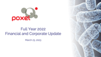 Webcast résultats annuels 2022 (replay)