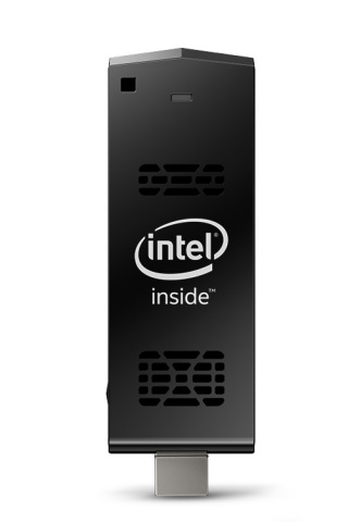 The Intel Compute Stick, a new pocket-sized computer based on a quad-core Intel Atom processor running Windows* 8.1 with Bing (Photo: Business Wire)