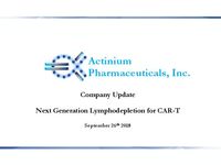 Company Update - Next Generation Lymphodepletion Technology for CAR-T Conditioning PDF