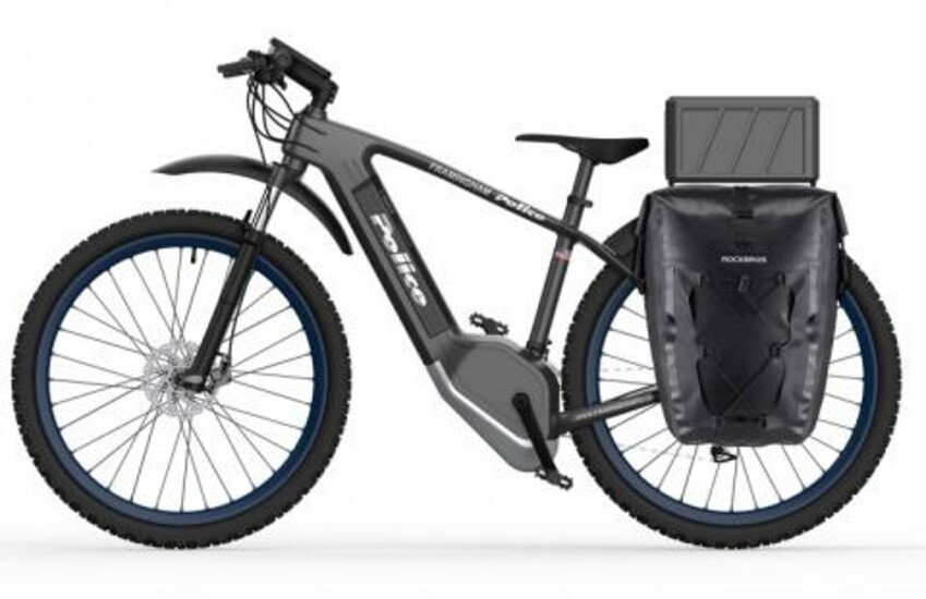 A sleek, modern electric bike