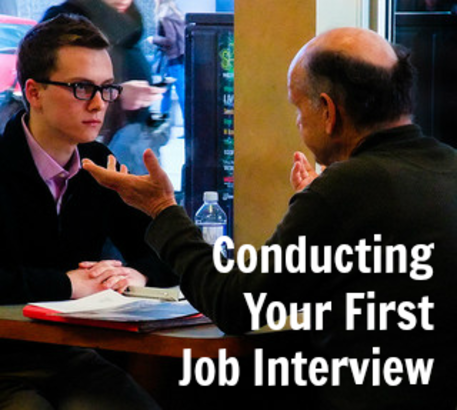 Conducting Your First Job Interview