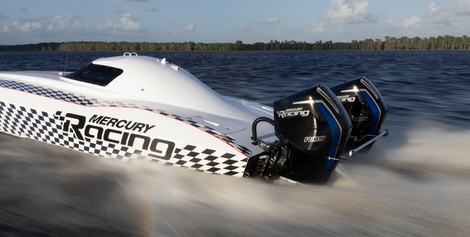 Engineered To Win: Mercury Racing's New 200R, 300R, And ROS Outboard Motors With 15-Inch Midsection Hit The Water