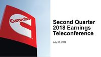 Q2 2018 Earnings Presentation