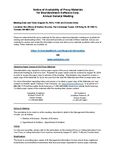 Notice of Availability of Proxy Materials (2024)