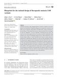 Blueprints for the rational design of therapeutic mutacin 1140 variants
