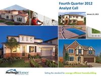 4th Quarter 2012 Conference Call - Slides