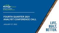 4th Quarter 2021 Conference Call - Slides
