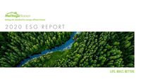 ESG Report – 2020