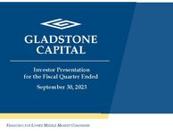 Gladstone Capital Investor Presentation – September 30, 2023