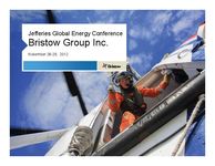 Jefferies Global Energy Conference