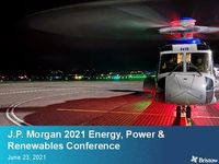 J.P. Morgan Energy, Power & Renewables Conference