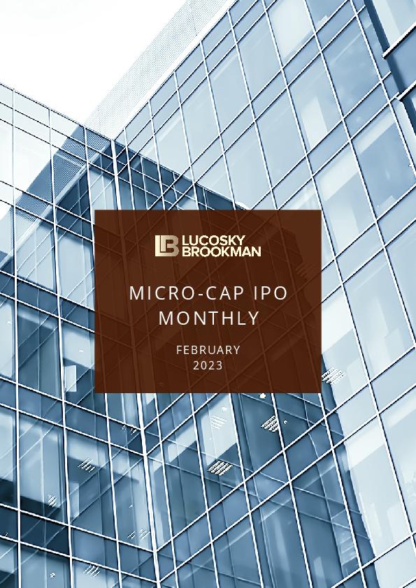 Micro-Cap IPO Monthly