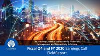 Fiscal Q4 2020 Earnings Call FieldReport