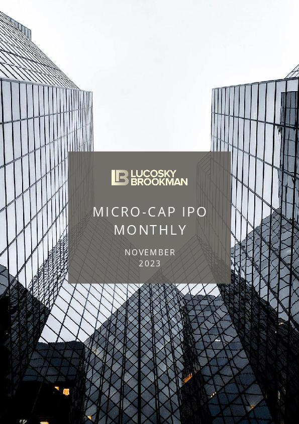 Micro-Cap IPO Monthly