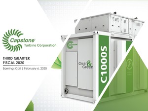 Capstone Turbine Corporation Investor Presentation