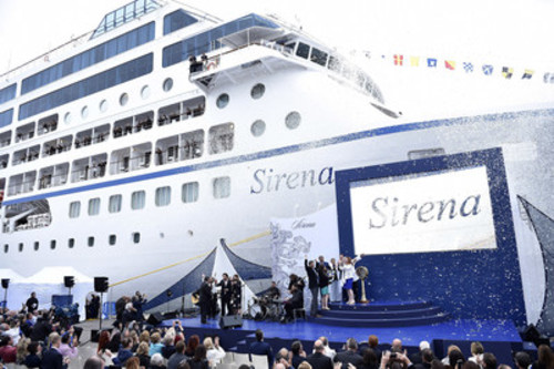 Oceania Cruises Celebrates Christening of Newest Ship, Sirena