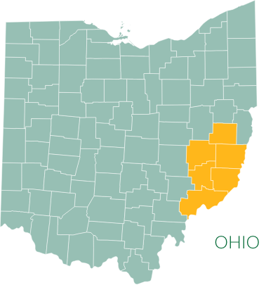 Map of Utica Shale