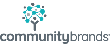 typographic logo for Community Brands