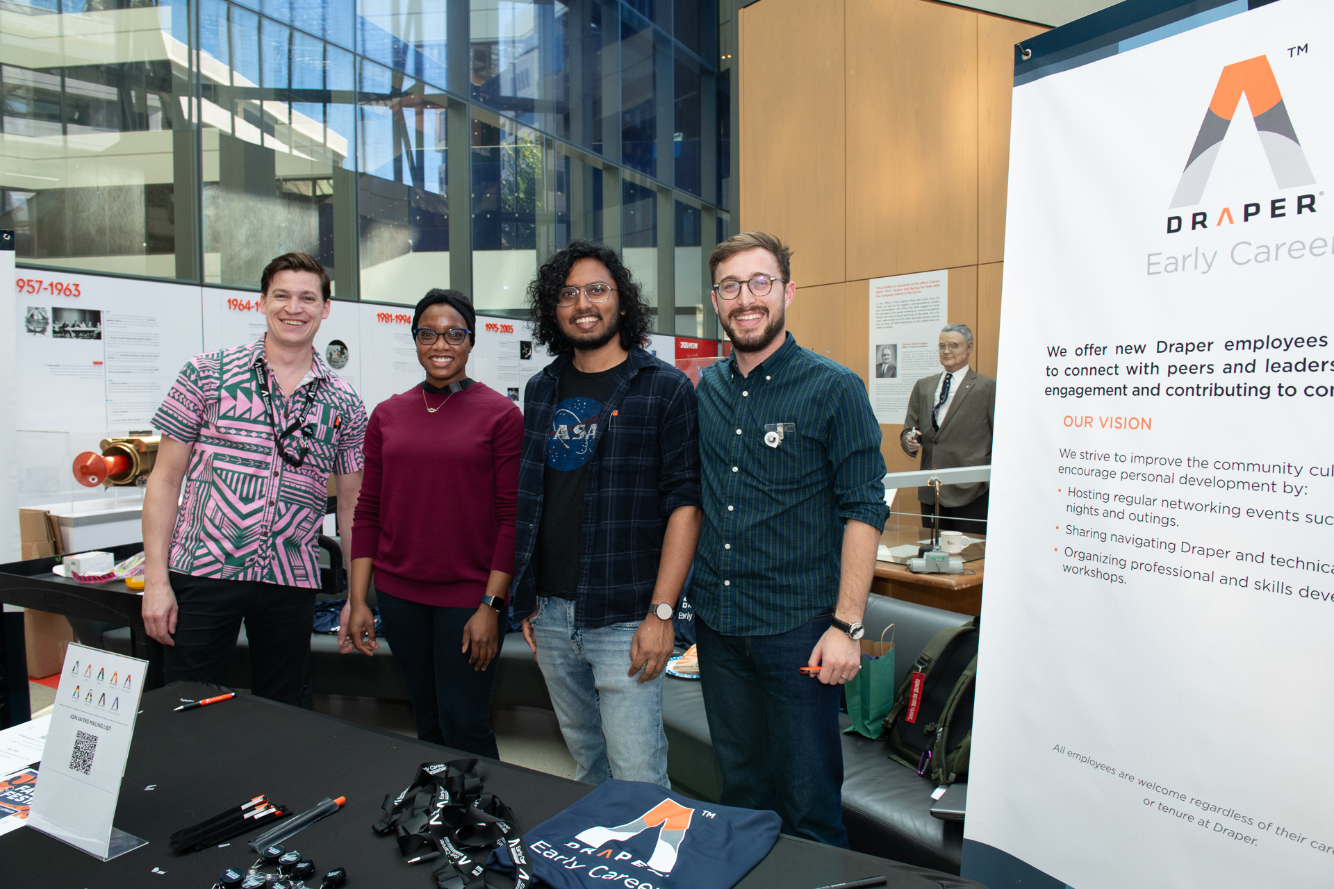 Early Career ERG co-leads at the 2024 ERG Fair 