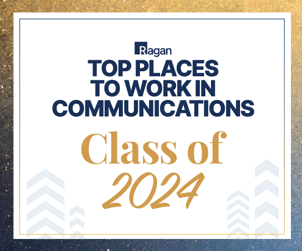 Ragan, Top places to work in communications. Class of 2024