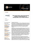 Roth Capital Partners acted as Book-Running Manager for Intuitive Machines, Inc. (Nasdaq:LUNR) in its $115 Million Follow-On