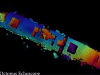 Coda Octopus and NOAA Use Echoscope to Obtain High Res 3D Images of Sunken WWII ship