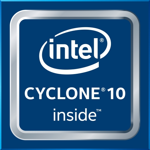 Designed to deliver fast and power-efficient processing, the Intel Cyclone 10 family of field programmable gate arrays have a variety of uses, including for automotive, industrial automation, pro audio visual and vision systems. (Credit: Intel Corporation)