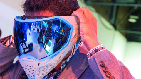 Intel technologies, products and partners received top awards during last week's CES 2016. Clockwise from upper left: Engadget, PC Magazine and Videomaker named the Intel® Atom™ processor-powered Yuneec Typhoon H with Intel® RealSense™ technology the best drone of CES 2016. Engadget recognized the Empire EVS*, based on Recon's Snow2 heads-up display (HUD) technology, as the best wearable. Recon Instruments, an Intel company, enabled Empire Paintball* to create a smart paintball mask that allows users to access live tactical information with a glance. PBS, Reuters and Wired included the Ninebot* Segway* robot, which is powered by an Intel Atom processor and uses Intel® RealSense™ technology, in their best-of-CES roundups. Intel’s new Compute Stick, powered by the 6th Generation Intel Core M processor or the latest quad-core Intel Atom processor, received the Editors’ Choice Award from USA Today's Reviewed.com as well as Computer Shopper’s Best of CES. CES 2016, the leading forum for the world's consumer technology leaders, ran Jan. 5-9, 2016, in Las Vegas. (Credit: Intel Corp.)