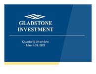 Investor Presentation as of March 31, 2021