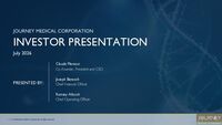 Journey Medical Corporate Presentation