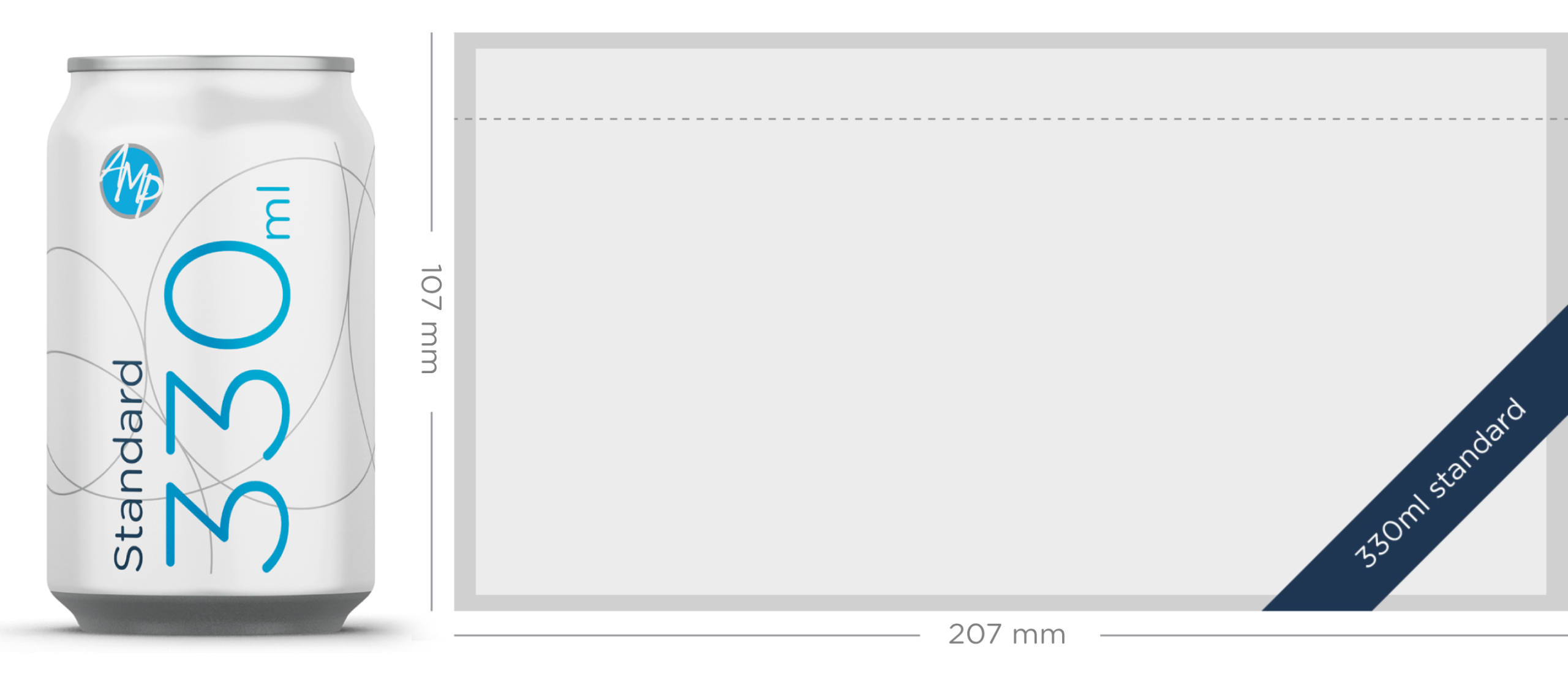 Standard – 330ml – aluminium
