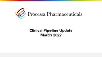 Clinical Pipeline Update