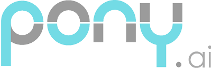 Typographic logo for Pony.ai