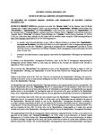 iAnthus - Notice of Meeting - Equityholders