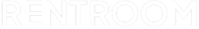 Typographic logo for Rentroom Holdings LLC.