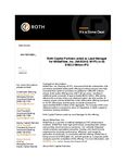 Roth Capital Partners acted as Lead Manager for WhiteFiber, Inc. (NASDAQ: WYFI) in its $183.3 Million IPO