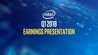 Q1 2018 Intel Corporation Earnings Conference Call
